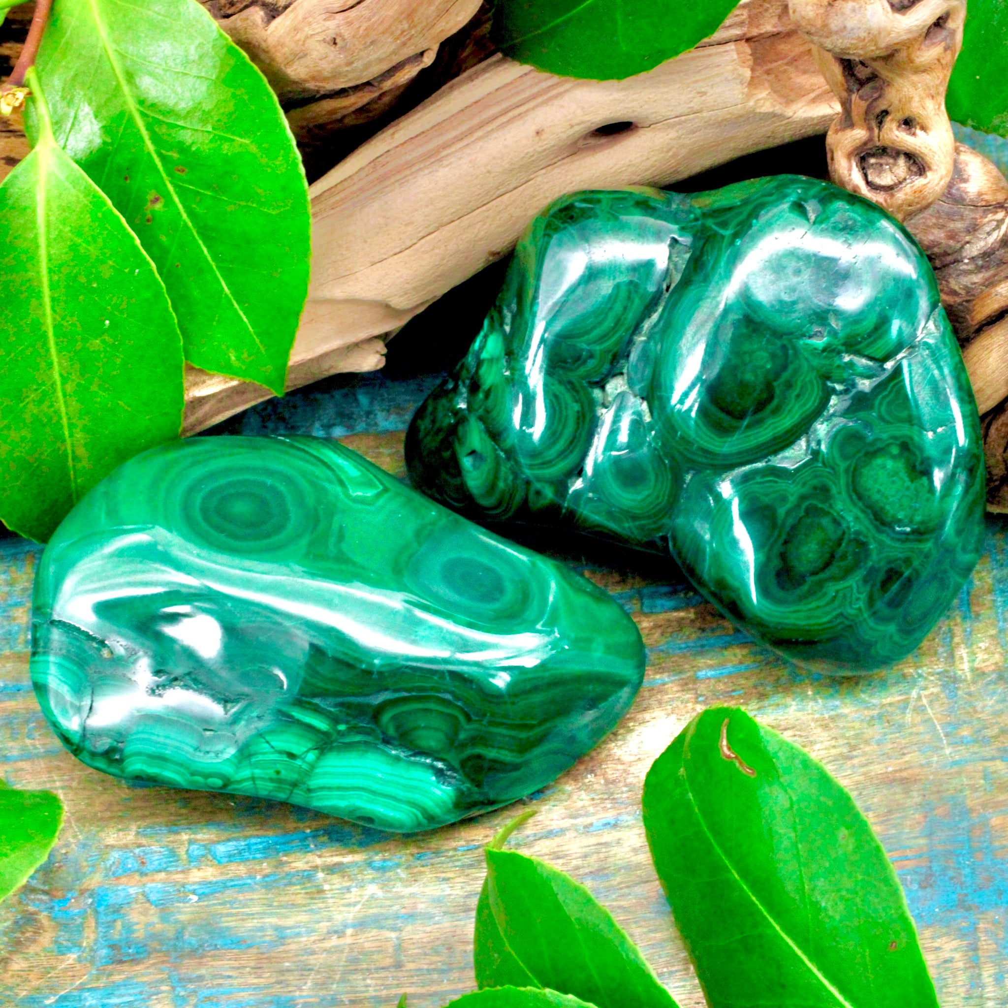 ☆モスアゲート＆マラカイト ロザリオ☆ ~Moss Agate & Mala~ Malachite Freeform – RockMama.com