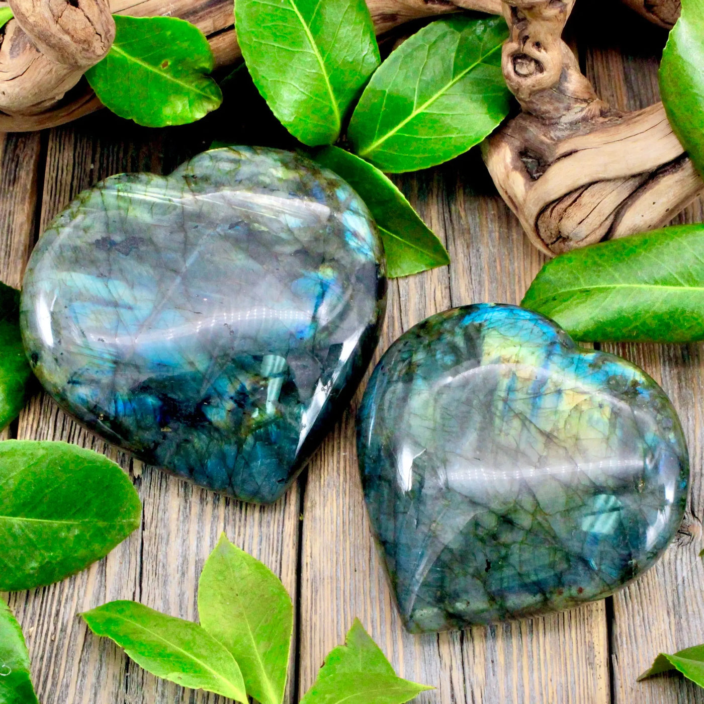 Labradorite Heart - Large