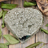 Pyrite Heart -Large