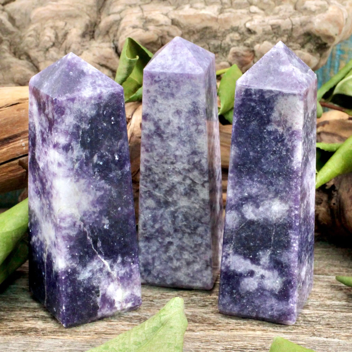 Lepidolite Obelisk -Large