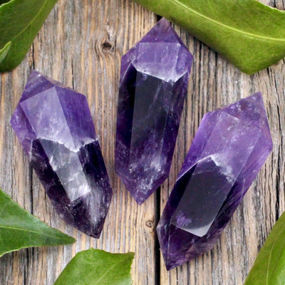 Amethyst Double Terminated Point