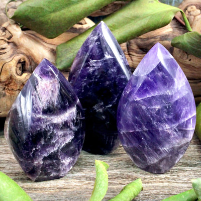 AAA Grade Amethyst Flame