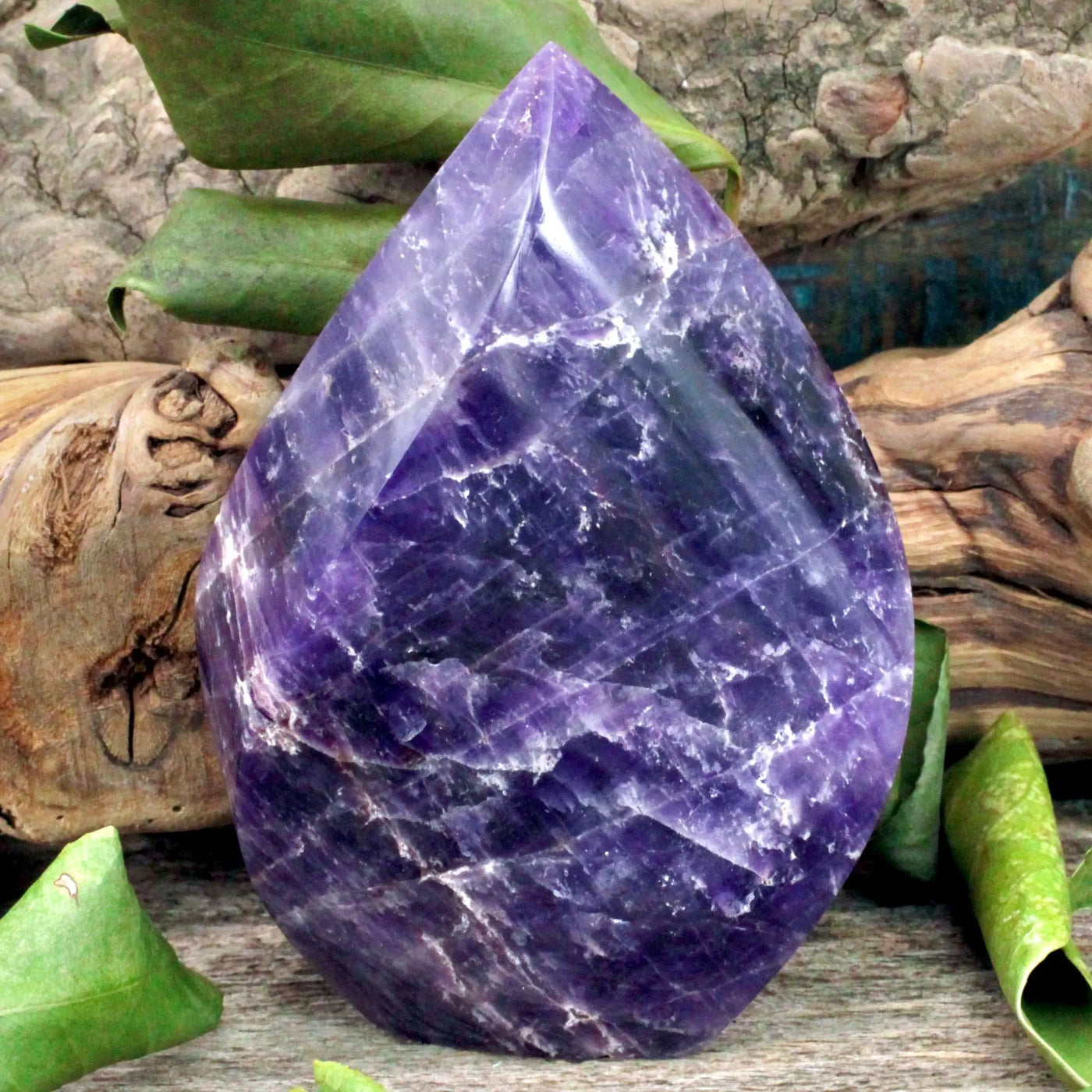 AAA Grade Amethyst Flame