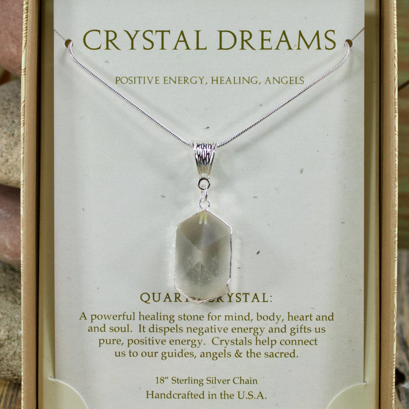 Quartz Prism Crystal Dreams Necklace