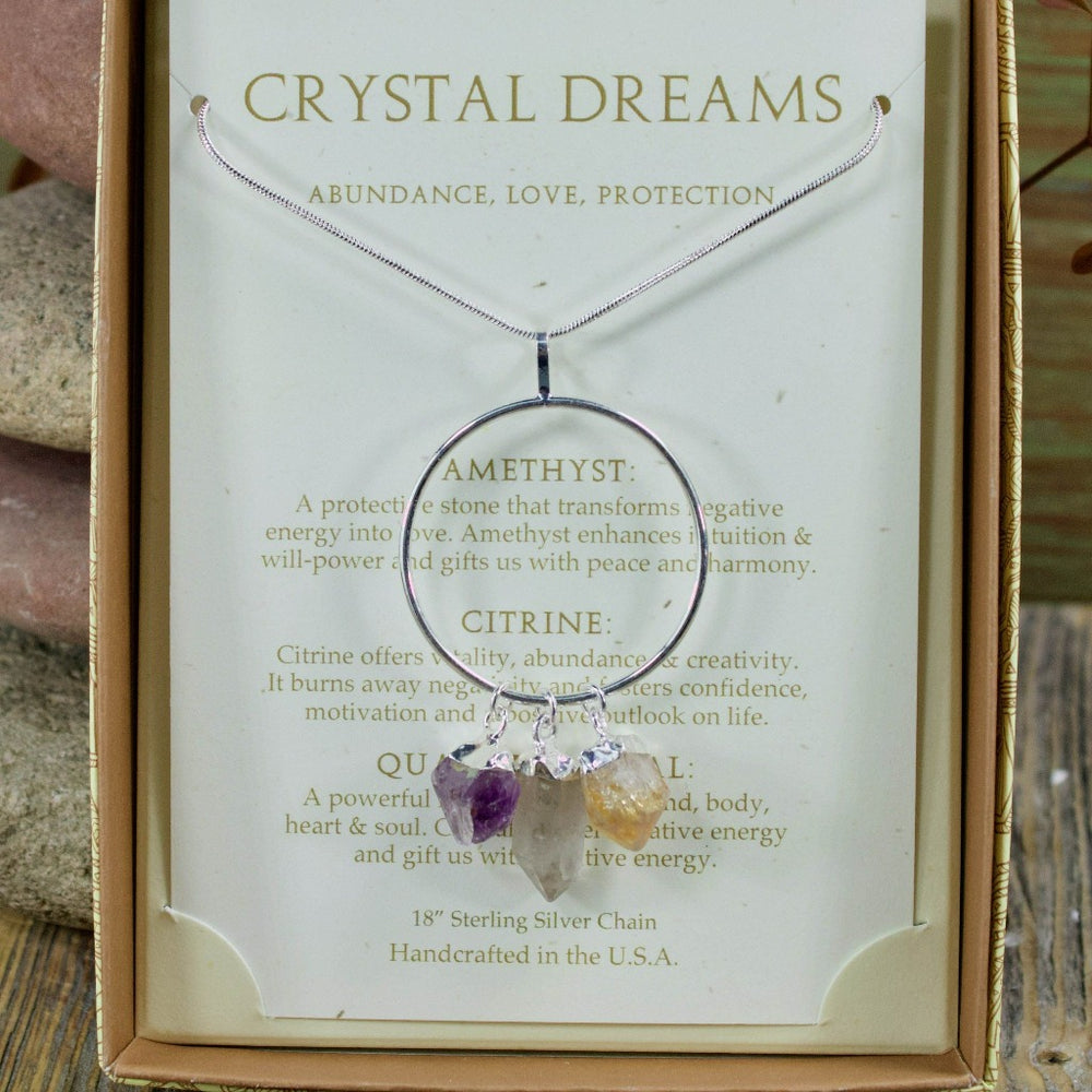 Crystal dreams necklace shop
