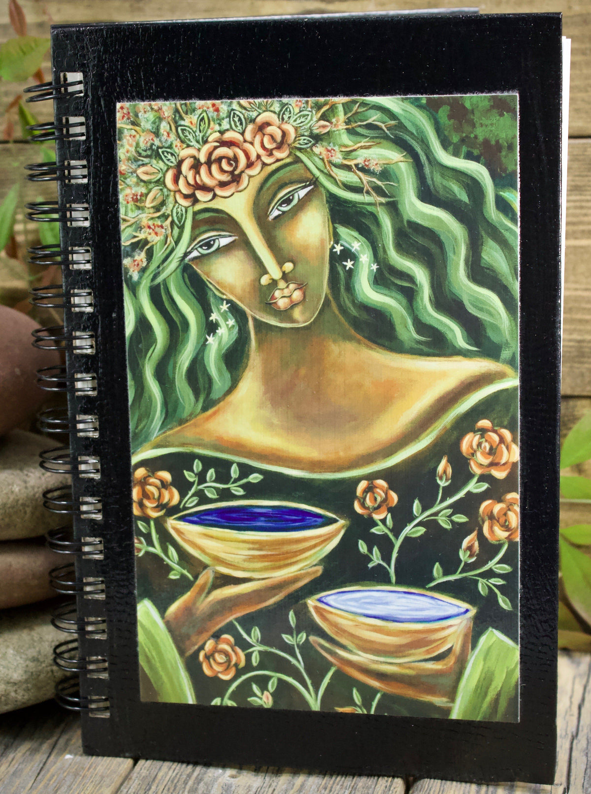 Sacred Balance Journal - Hardcover - Spiral Bound - Blank Pages