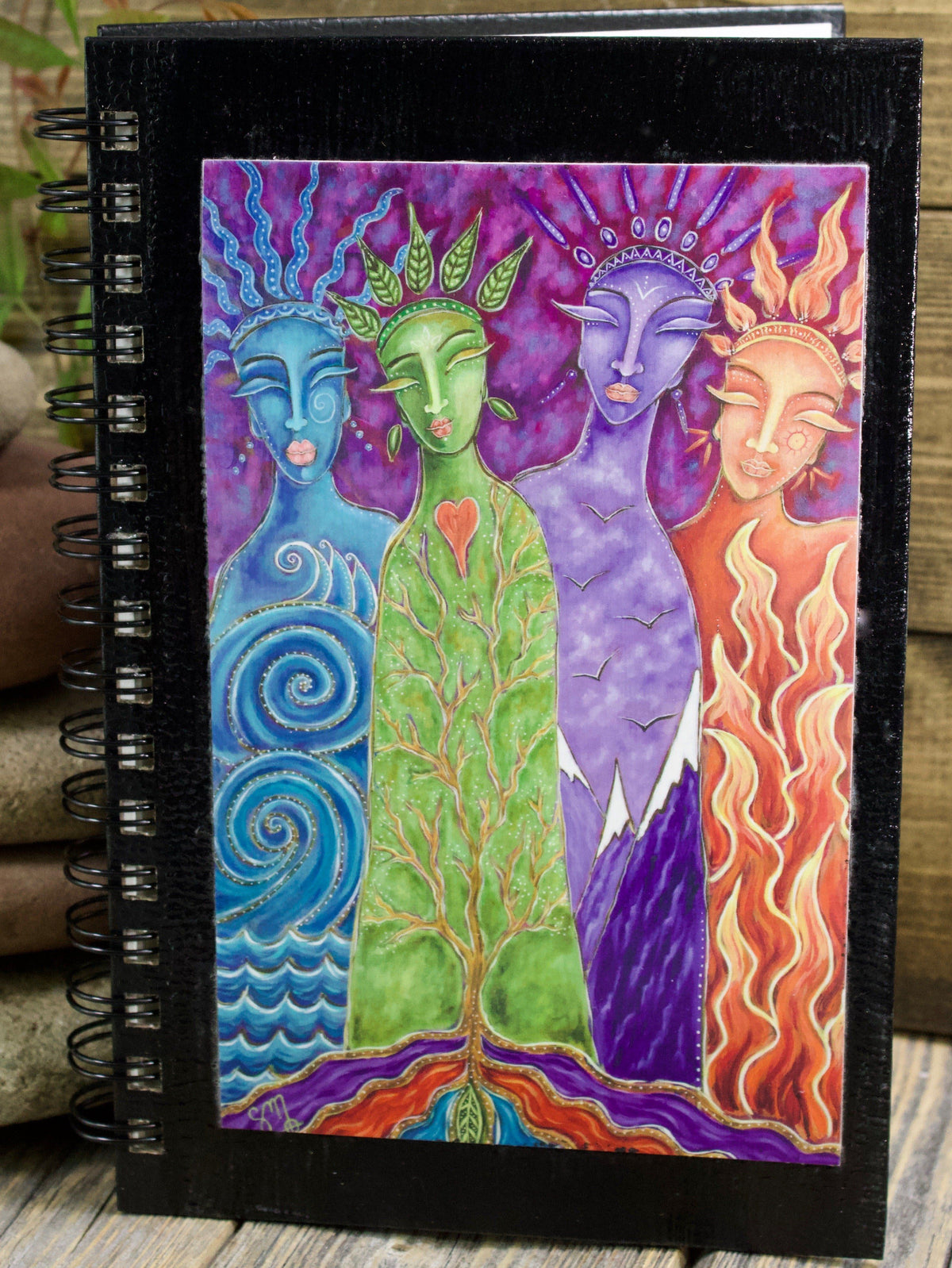 Sacred Sisters Spiral Hard Cover Notebook Journal