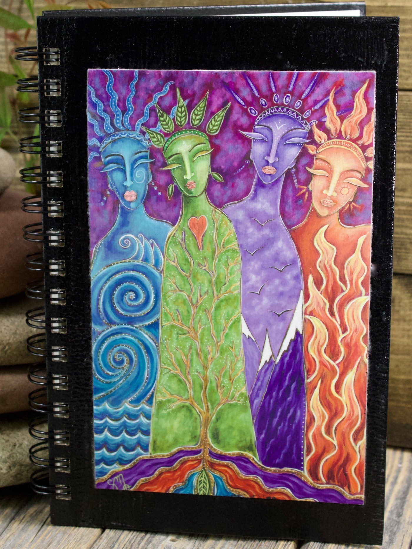 Sacred Sisters Spiral Hard Cover Notebook Journal